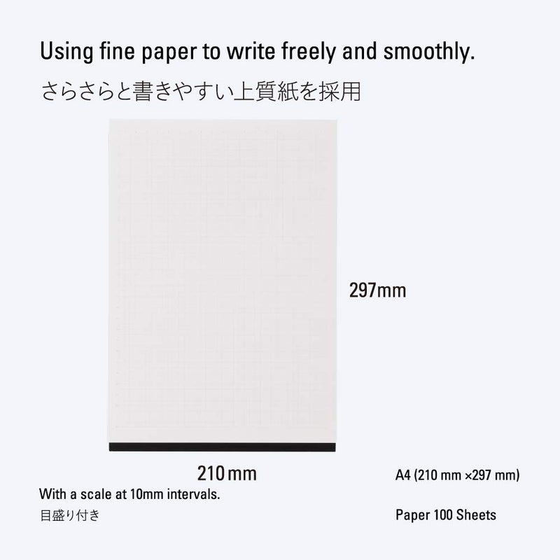 ãƒ‹ãƒˆãƒ ã‚º(Nitoms) Nitoms STALOGY A4 Vertical Seat Pad for Projects & Charts, Black, S4200 - Image 3